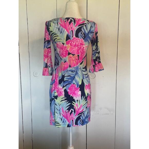Lilly‎ Pullitzer Size X-Small Sophie Dress High Tide UPF 50 - Picture 2 of 3